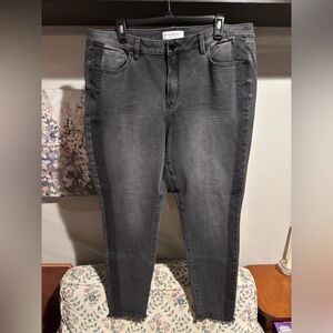 Lane Bryant Charcoal Skinny Jeans